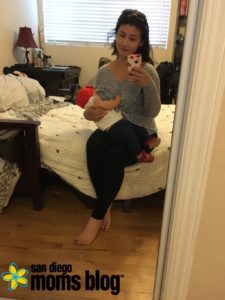 breastfed in public