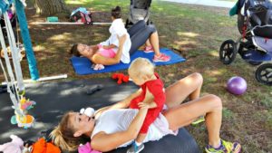 workout with kids fitness