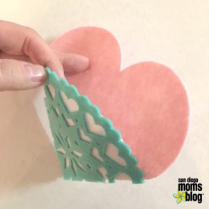 heart, felt, diy, valentines