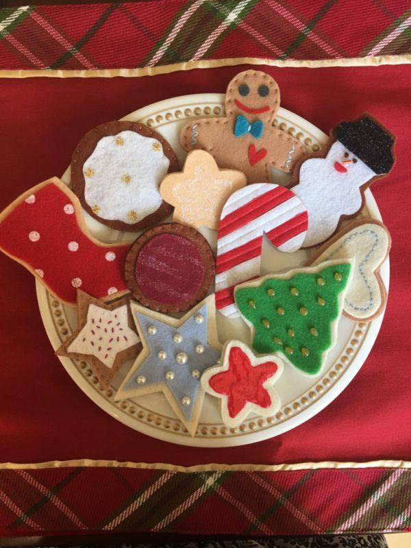 felt cookies
