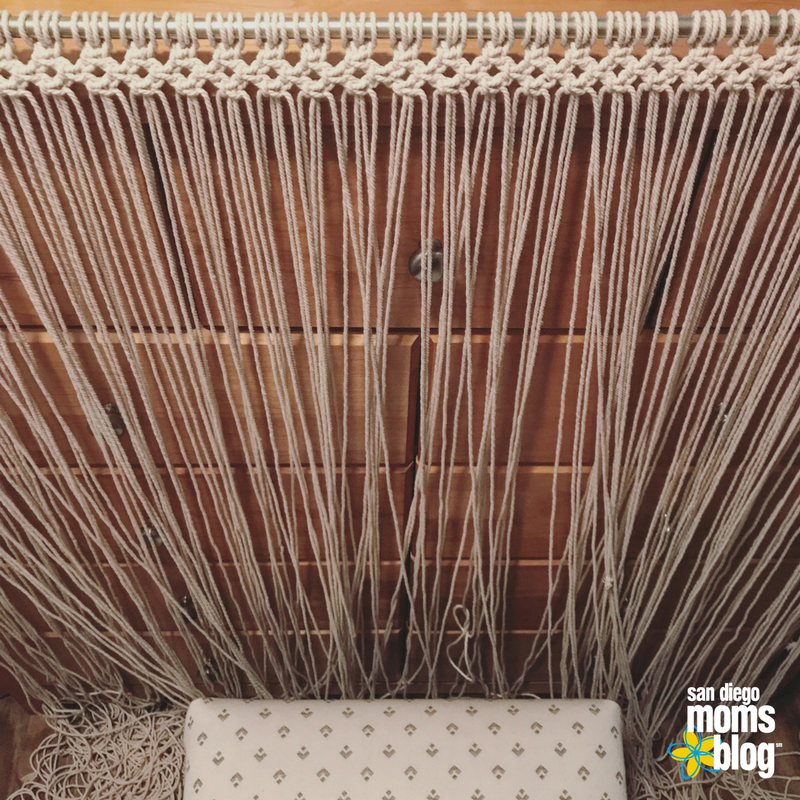 macrame in progress goals