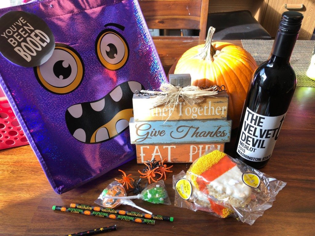 you've been booed - get into the Halloween spirit