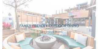 family friendly outdoor dining