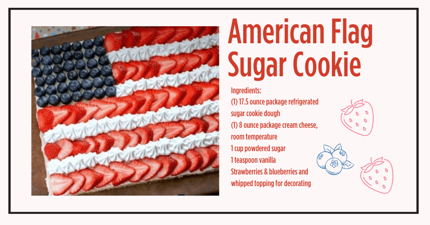 pic and ingredient list for cookie