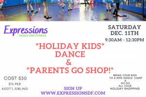 Kids Holiday Dance Post