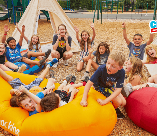 kids on playground