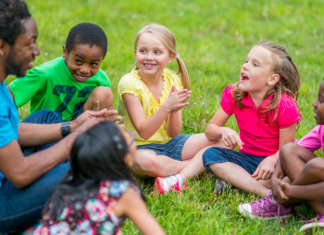 kids at summer camp