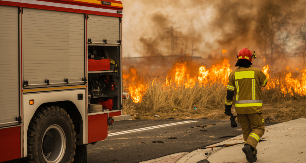 tips for staying connecting during fire