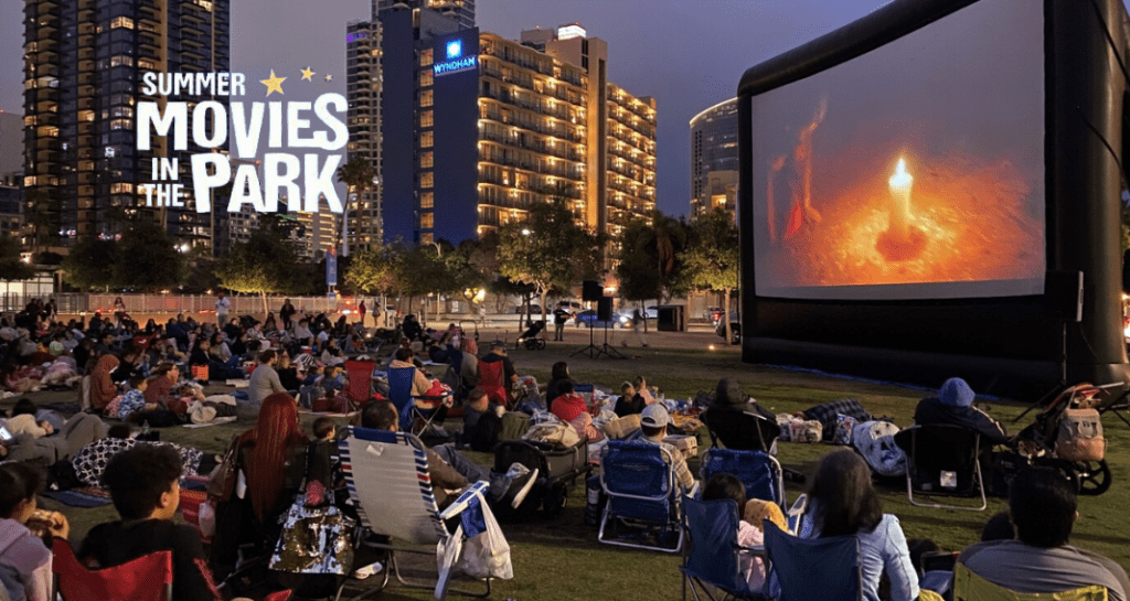summer movies in the park