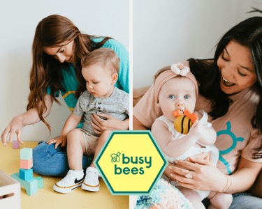 santa event: busy bees