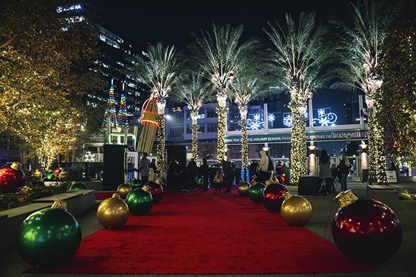 petco park holiday lights