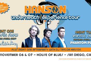 HANSON - UNDERNEATH: EXPERIENCE TOUR