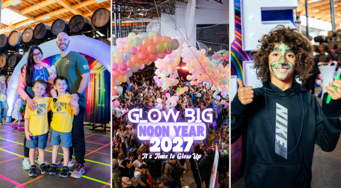 Family-Friendly New Year’s San Diego: Glow BIG Noon Year 2027 family friendly new year's san diego