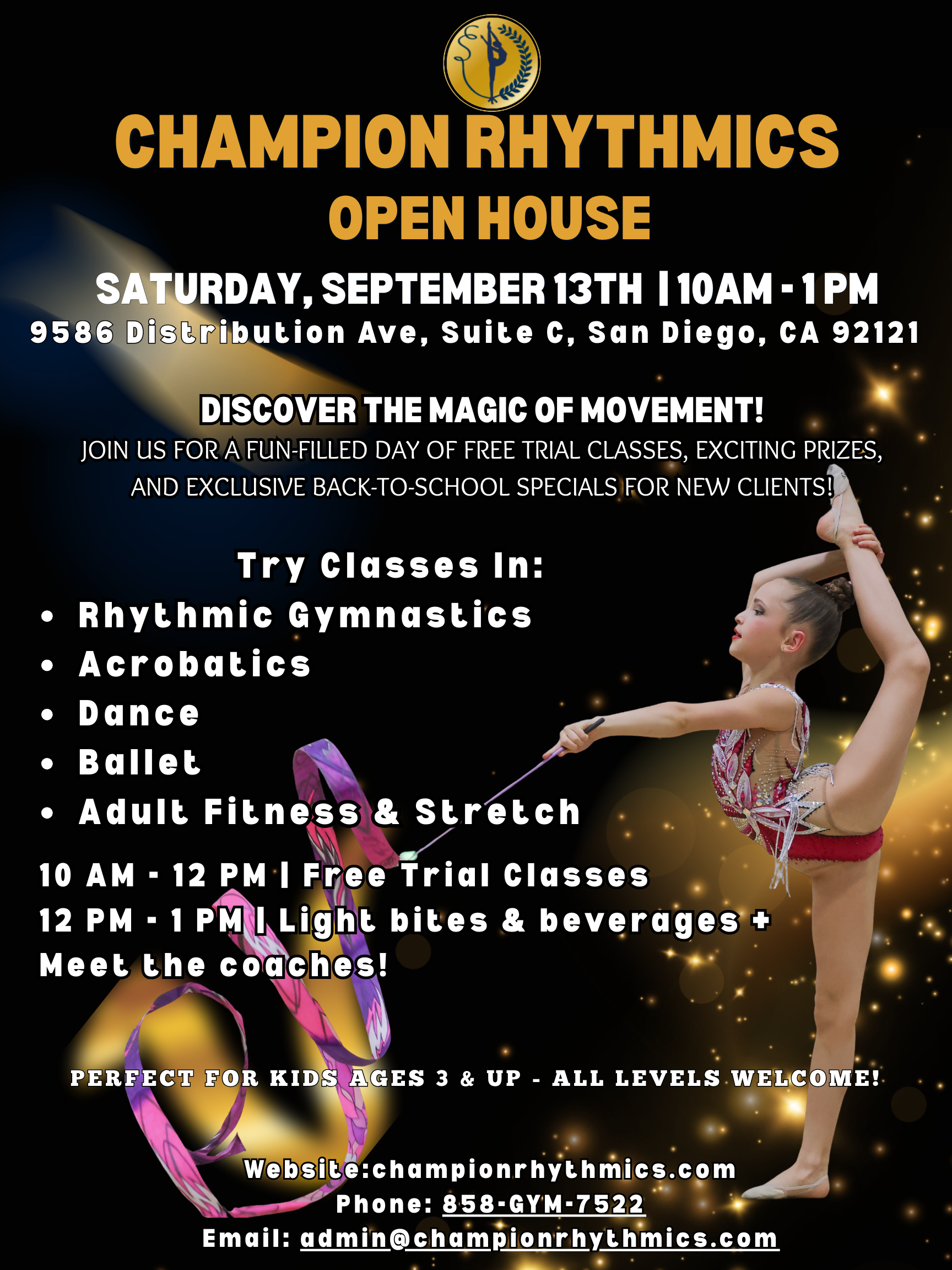Champion Rhythmics Open House
