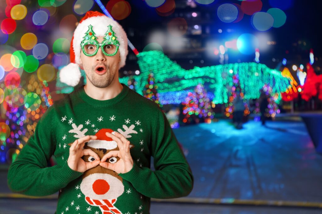 uss midway christmas lights