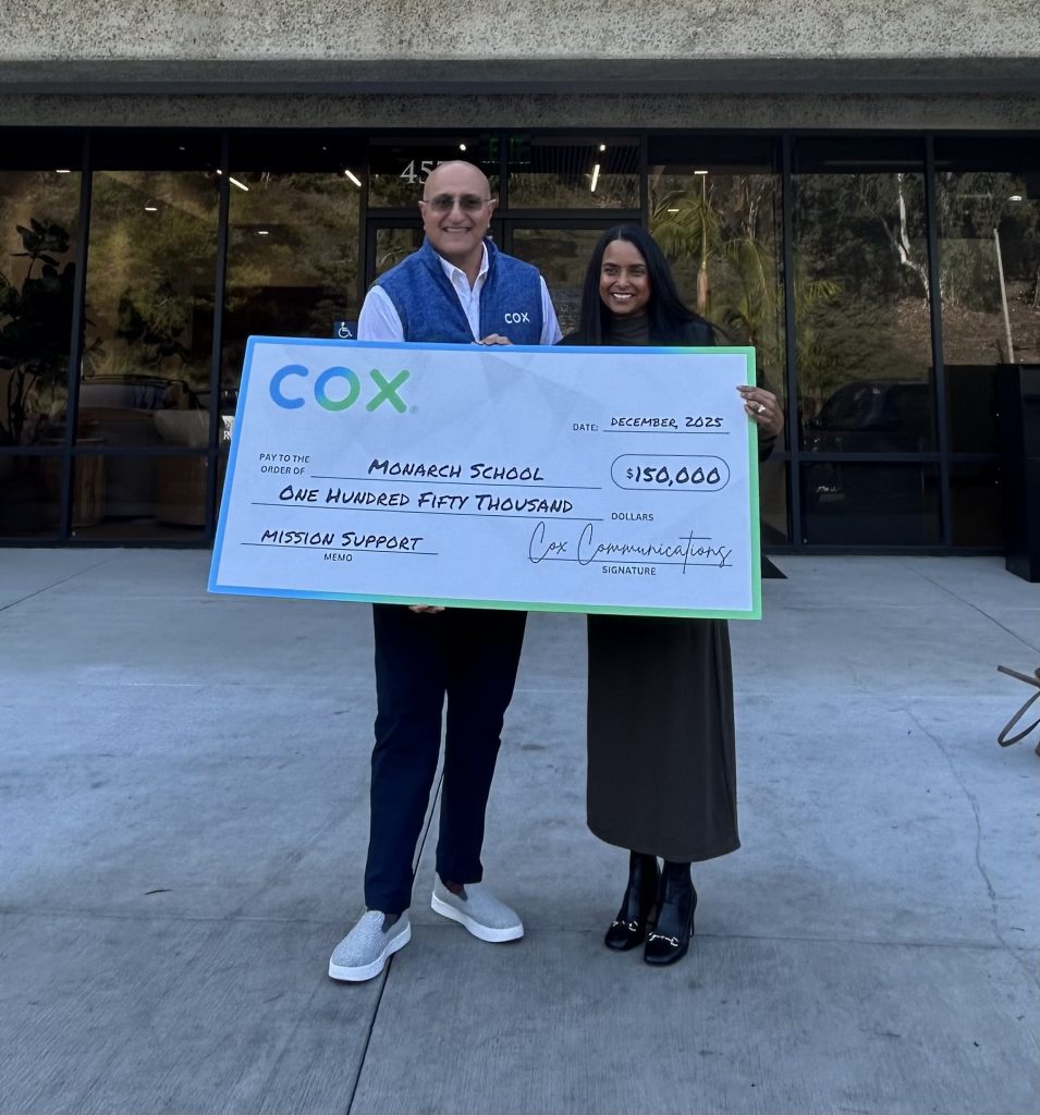 cox donation check 150K