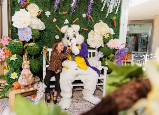 Top Easter Events in San Diego for Kids & Families (2026) photo with the easter bunny