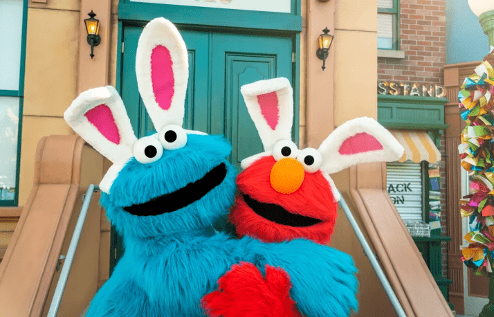 elmo in easter bunny ears