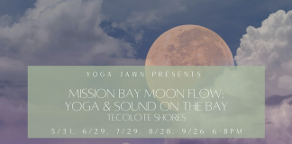 Mission Bay Moon Flow: Yoga and Sound on The Bay
