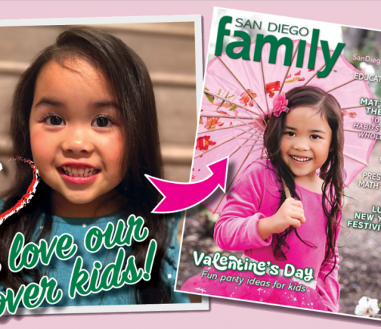 San Diego Family Magazine’s Cover Kids Search! kids cover search