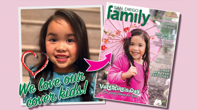San Diego Family Magazine’s Cover Kids Search! kids cover search