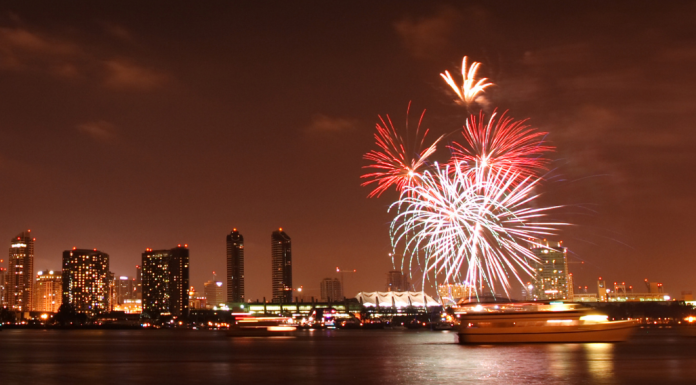 fireworks in san diego