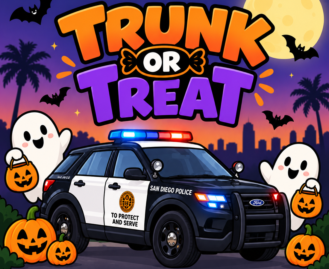 SDPD Western Division: Trunk or Treat